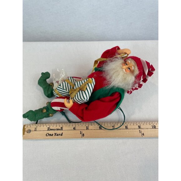 Vintage Animated Santa Bear in Gift Box FOR PARTS OR REPAIR F - Picture 10 of 10